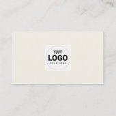 Beruflich (FOTO INSERT) UNISEX - Visitenkarte (Rückseite)