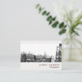 Beruflich Fotograf Foto Beilage Fotografie Begleitkarte (Stehend Vorderseite)