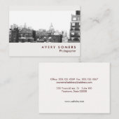 Beruflich Fotograf Foto Beilage Fotografie Begleitkarte (Vorne/Hinten)