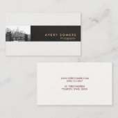 Beruflich Fotograf Foto Beilage Fotografie Begleitkarte (Vorne/Hinten)