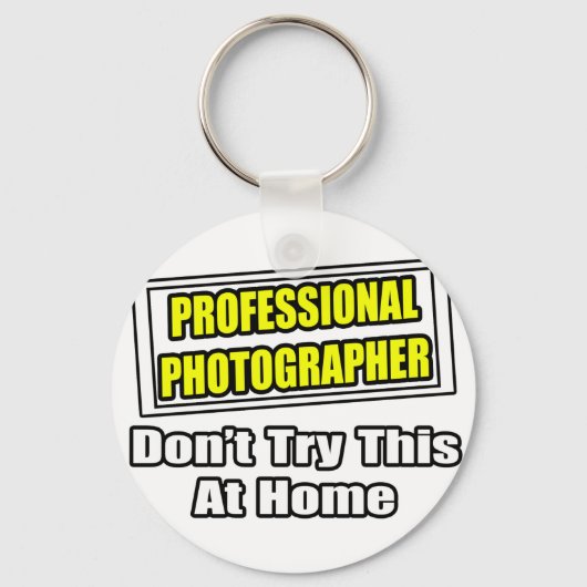 Beruflich Fotograf...Joke Schlüsselanhänger (Vorderseite)