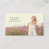 Beruflich Fotograf Studio Visitenkarte (Vorderseite)