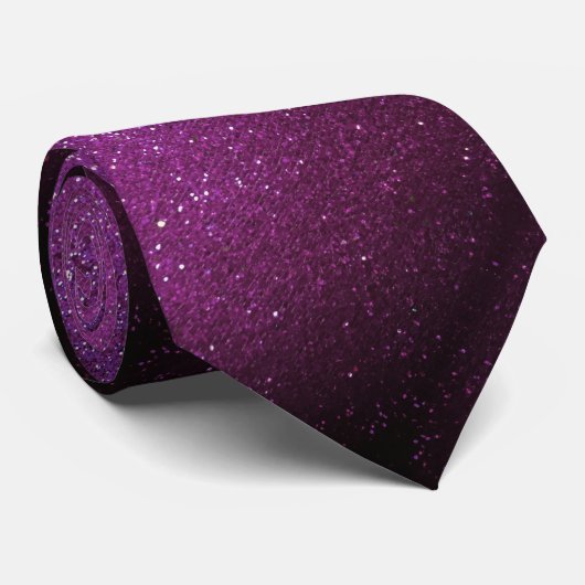 Beruflich Galaxy Glitzer Ombre Glitzern Groom Krawatte (Gerollt)