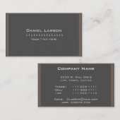 Beruflich geometrische Visitenkarte (Vorne/Hinten)