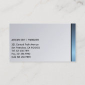 Beruflich - Geschäfts-Karten Visitenkarte (Rückseite)