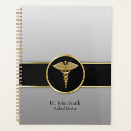 Beruflich Gold Medical Caduceus Planer