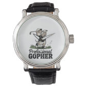 Beruflich Gopher - Armbanduhr (Vorderseite)