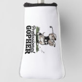 Beruflich Gopher - Golf Club Cover Headcover (Rotieren 90)