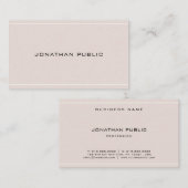 Beruflich Gothic Schriftart Modisch Sleek Schlicht Visitenkarte (Vorne/Hinten)