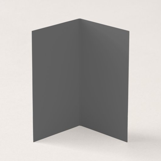 Beruflich-Graurotes Monogramm Visitenkarten (Innenseite)