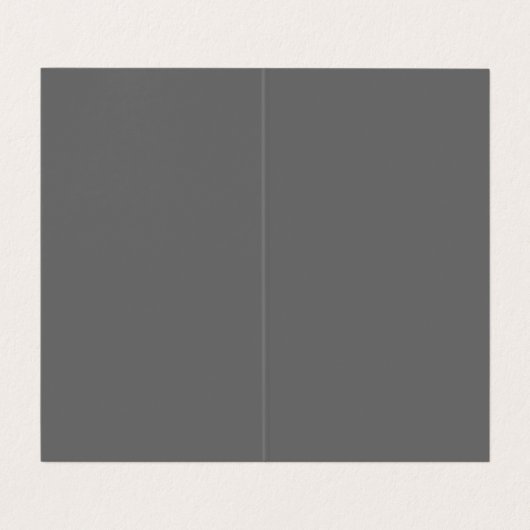 Beruflich-Graurotes Monogramm Visitenkarten (Innenseite Aufgefaltet)