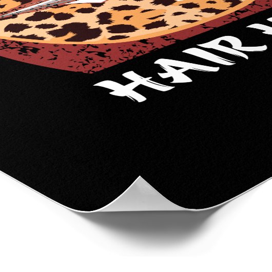 BERUFLICH HAIR HUSTER POSTER (Ecke)