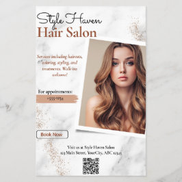 Beruflich Hair Salon Services Flyer