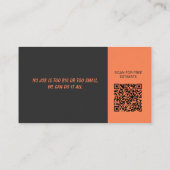 Beruflich Handyman Visitenkarte (Rückseite)