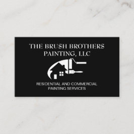 Beruflich-House-Maler-Visitenkarte Visitenkarte