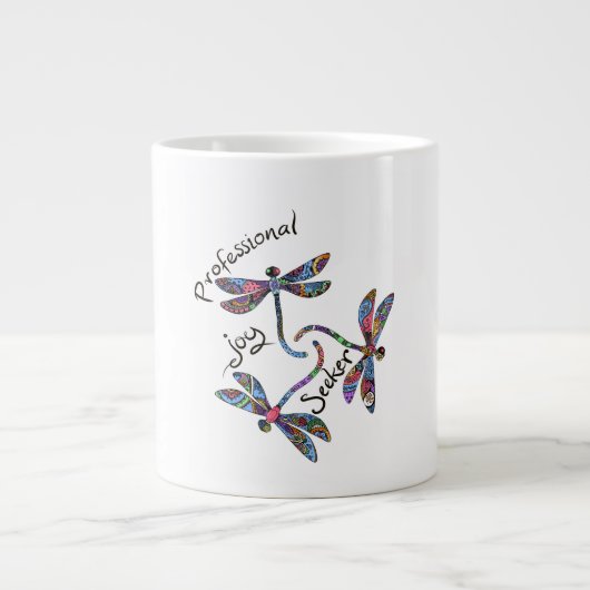 Beruflich Joy Seeker Tasse für Freude (Vorderseite)