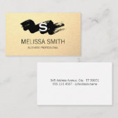 Beruflich Lux Elite Visitenkarte (Vorne/Hinten)