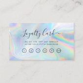 Beruflich Makeup Artist Beauty Salon Modernste Treuekarte (Vorderseite)