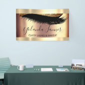 Beruflich Makeup Artist Eyelash Einzigartige Moder Banner (Messeveranstaltung)
