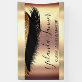 Beruflich Makeup Artist Eyelash Einzigartige Moder Banner (Vertikal)