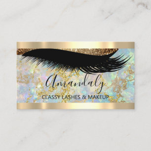 Beruflich Makeup Artist Eyelash UniqueHolograph Visitenkarte