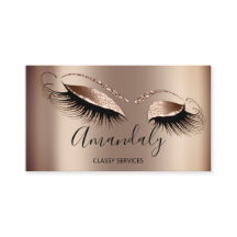 Beruflich Makeup Artist Eyelashes Rose Gold