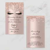Beruflich Makeup Artist Eyelashes Visitenkarte (Vorne/Hinten)