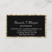 Beruflich Makeup Artist Lashes Microblading Visitenkarte (Rückseite)