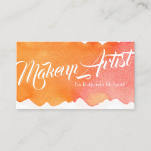 Beruflich Makeup Artist MUA Make UP Artist Visitenkarte