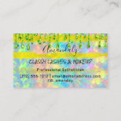 Beruflich Makeup Eyelash Microblade Princess Visitenkarte (Rückseite)