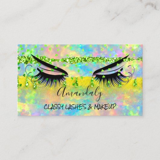 Beruflich Makeup Eyelash Microblade Princess Visitenkarte (Vorderseite)