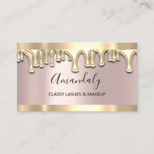 Beruflich Makeup-Künstler Blush Waxing Lash-Tropf Visitenkarte