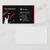 Beruflich malen visitenkarte (Vorne/Hinten)