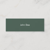 beruflich: mini visitenkarte (Rückseite)