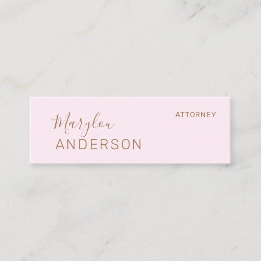 BERUFLICH - MINI VISITENKARTE (Vorderseite)