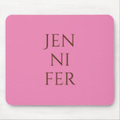 Beruflich minimalistisch hinzufügen mousepad (Vorne)