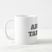 Beruflich minimalistisch kühne moderne Sitte schli Kaffeetasse (Links)