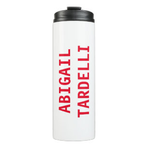 Beruflich minimalistisch kühne moderne Sitte schli Thermosbecher