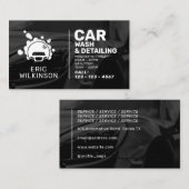 Beruflich minimalistisch mit Logo-Visitenkarte Visitenkarte (Vorne/Hinten)