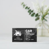 Beruflich minimalistisch mit Logo-Visitenkarte Visitenkarte (Stehend Vorderseite)