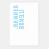 Beruflich-minimalistisch-modern-fett-blau Post-it Klebezettel (Vorderseite)