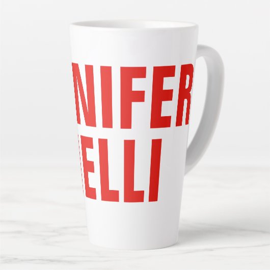 Beruflich-minimalistisch-modern-fett-weiß Milchtasse (Rechte Ecke)