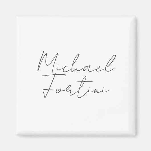 Beruflich-minimalistisch-modern-grau Magnet (Vorne)