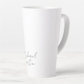 Beruflich-minimalistisch-modern-grau Milchtasse (Rechte Ecke)