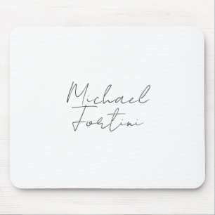 Beruflich-minimalistisch-modern-grau Mousepad