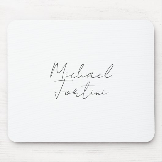 Beruflich-minimalistisch-modern-grau Mousepad (Vorne)