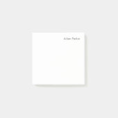 Beruflich Minimalistisch modern Post-it Klebezettel (Vorderseite)