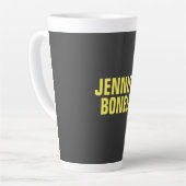 Beruflich-minimalistisch-modern, schwarz-gelb milchtasse (Linke Ecke)