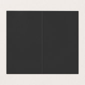 Beruflich-minimalistisch-modern, schwarz-gelb visitenkarten (Innenseite Aufgefaltet)