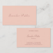 Beruflich Minimalistisch Moderne Elegante Einfach Visitenkarte (Vorne/Hinten)